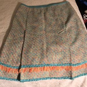 GORGEOUS Cynthia Steffe tweed skirt.